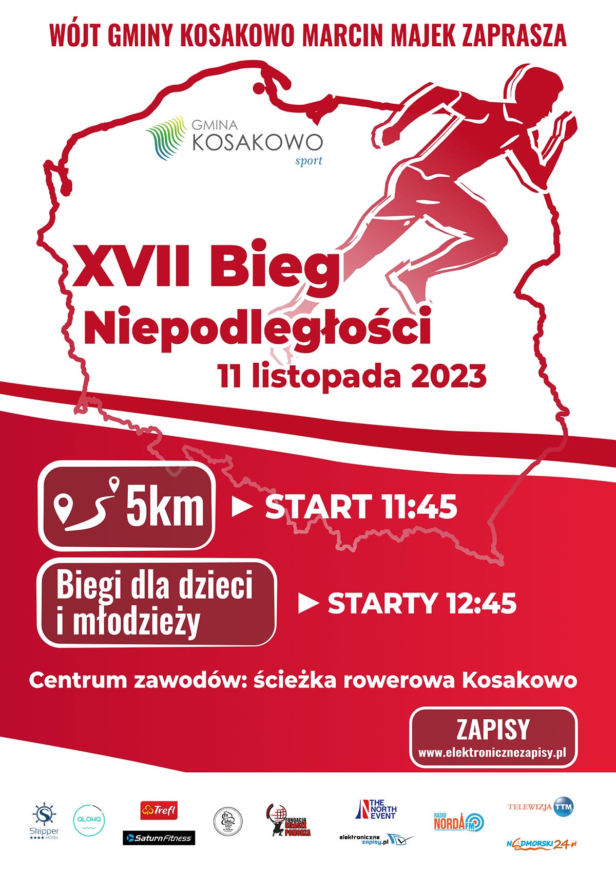 Plakat-biegui-niepodległości-kosakowo-2023