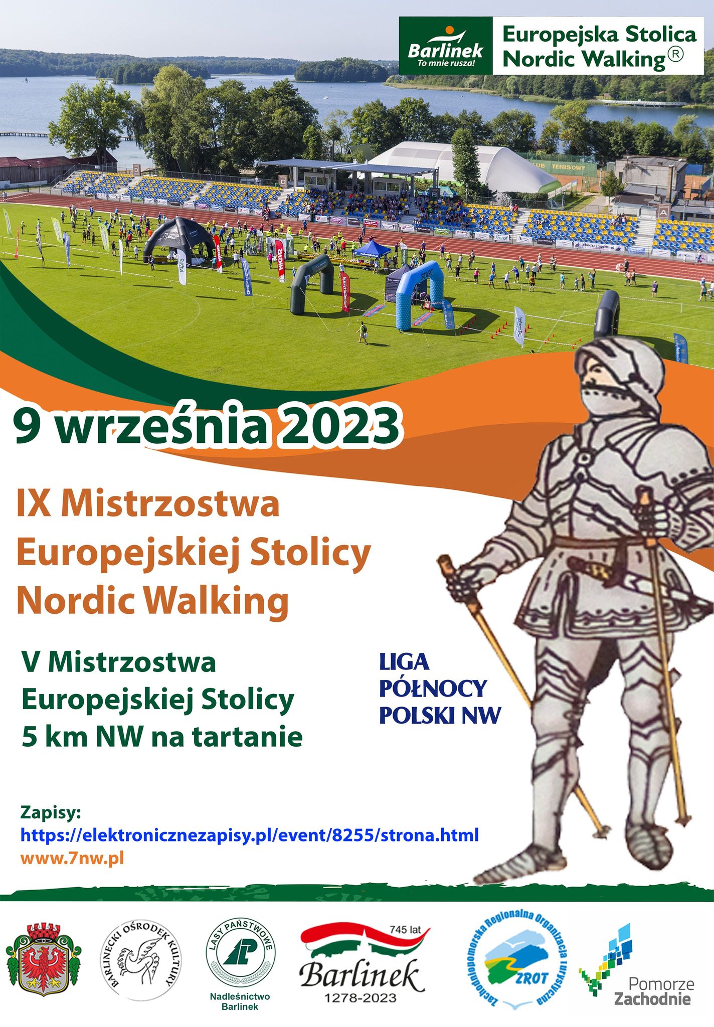 Barlinek Nordic Walking plakat 2023